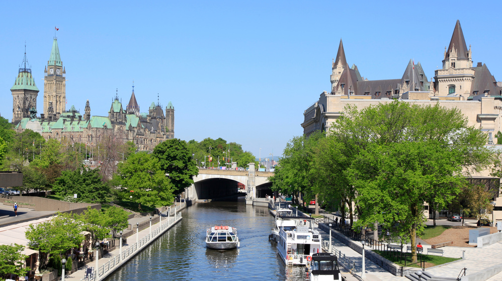 Rideau Canal and The Parliament of Canada, Ottawa